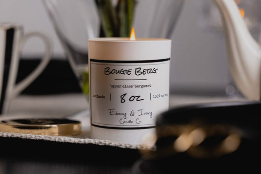Bougie Berg clean luxury bergamot candle Canada fresh expensive home scent