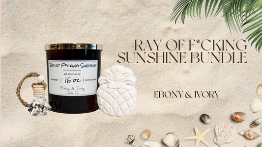 Ray of F*cking Sunshine: A Canadian-Made Candle That Smells Like Summer