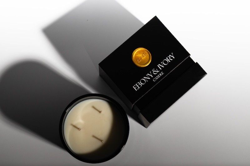 Sinner luxury sensual candle incense wood scent Canada