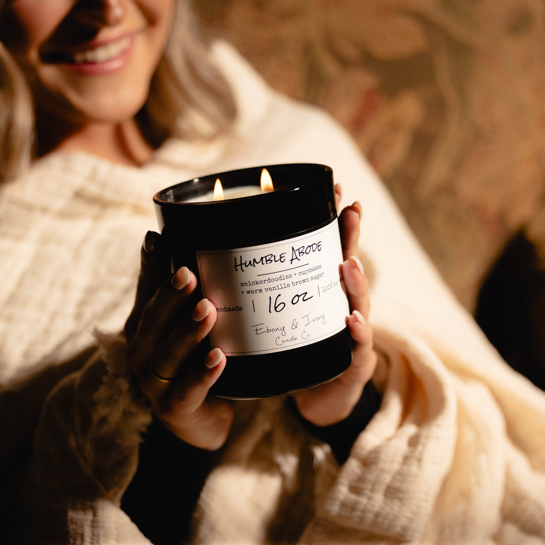 Humble Abode candle Canada cozy fall candle grandma kitchen scent Alberta