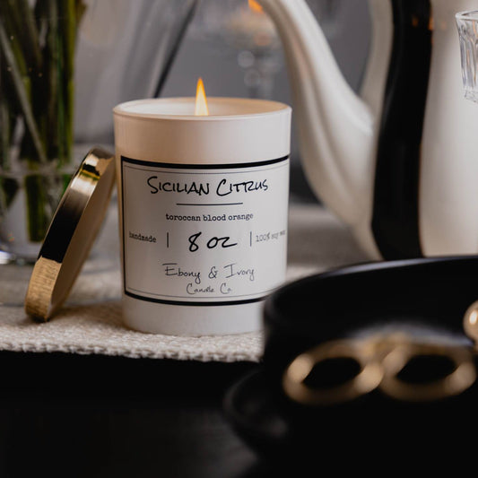 golden hour candle ritual Canada summer evening home fragrance Alberta