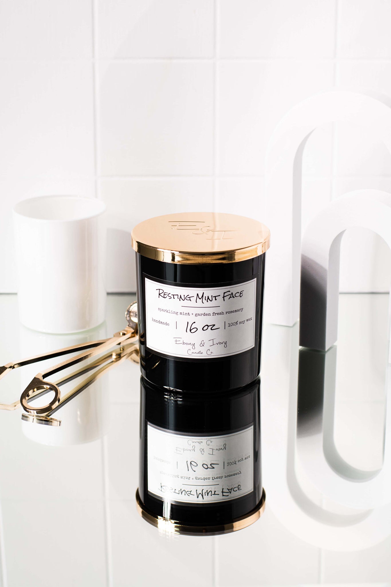 Resting Mint Face Home Collection