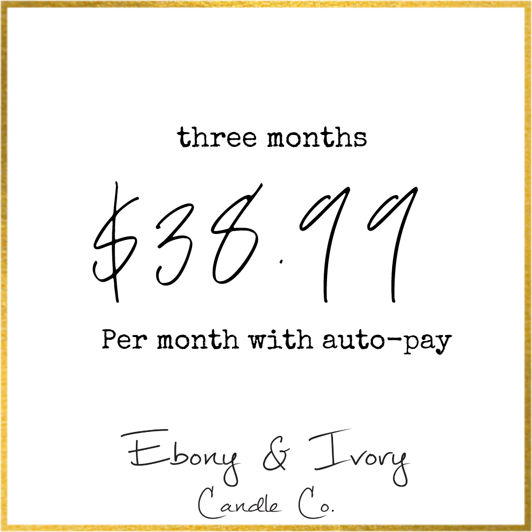 Subscription Box - 3 month auto pay